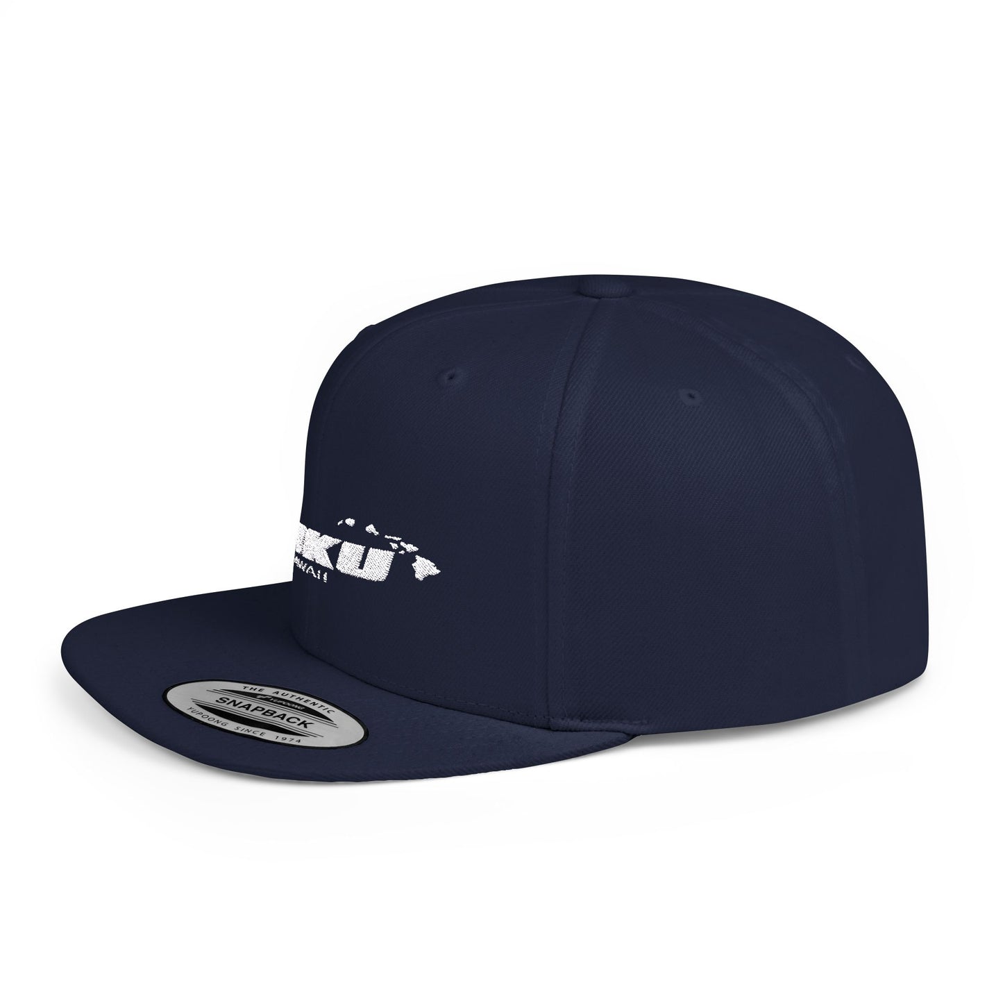 Flat Bill Snapback Hat - Iconic MOKU Beach Vibe