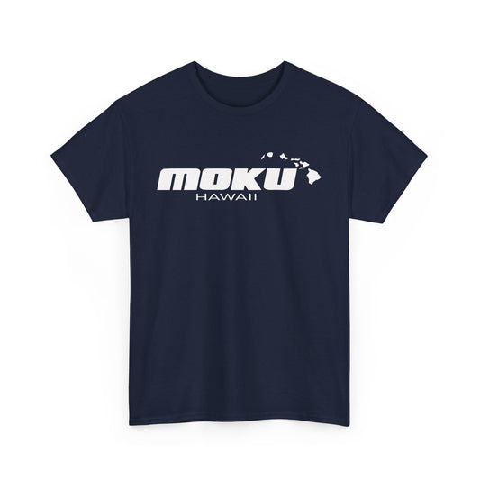 The Iconic MOKU  Logo Heavy Cotton Tee