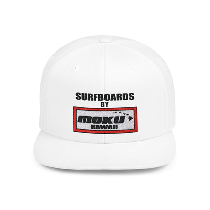 The Sirfboards By MOKU Flat Bill Snapback Hat