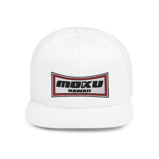 The MOKU Flat Bill Snapback Hat