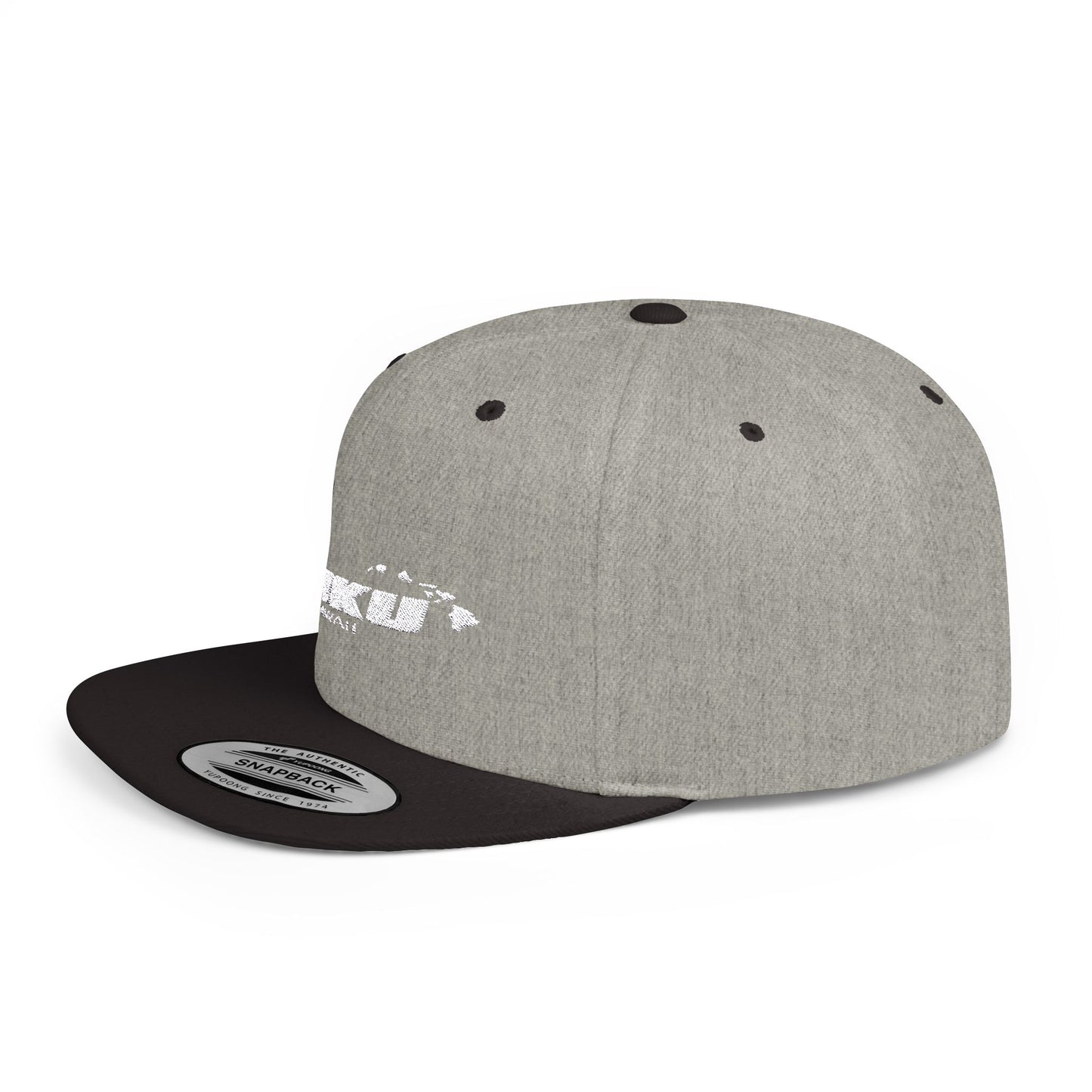 Flat Bill Snapback Hat - Iconic MOKU Beach Vibe