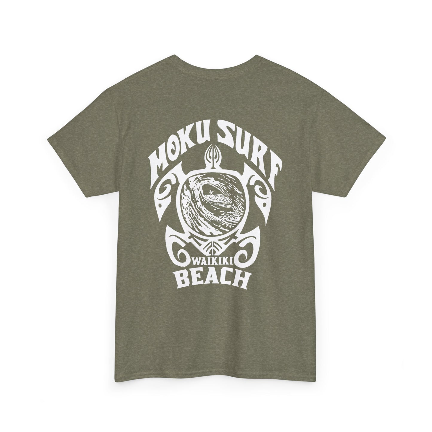 The MOKU Tribal Turtle Heavy Cotton Tee